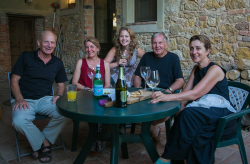 New Friends in Tuscany