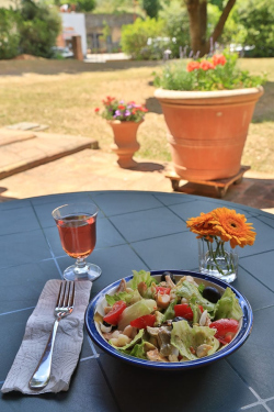 Salad in Tuscany
