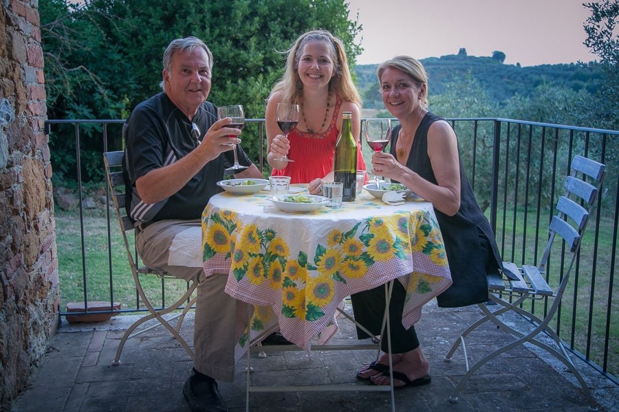 Dinner Under the Tuscan Sun